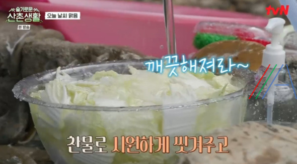 슬기로운산촌생활 배춧국 만들기 레시피 4 ywAAAAAAQABAAACAUwAOw==