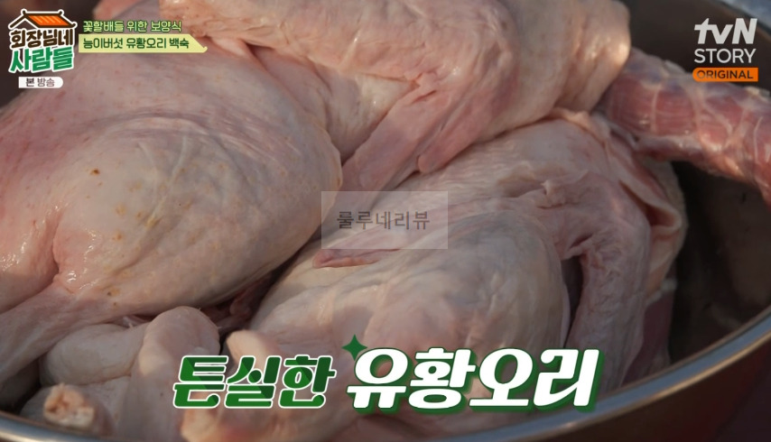 회장님네사람들 능이버섯 유황 오리 백숙 만들기 레시피 - 김수미 보양식 4 ywAAAAAAQABAAACAUwAOw==