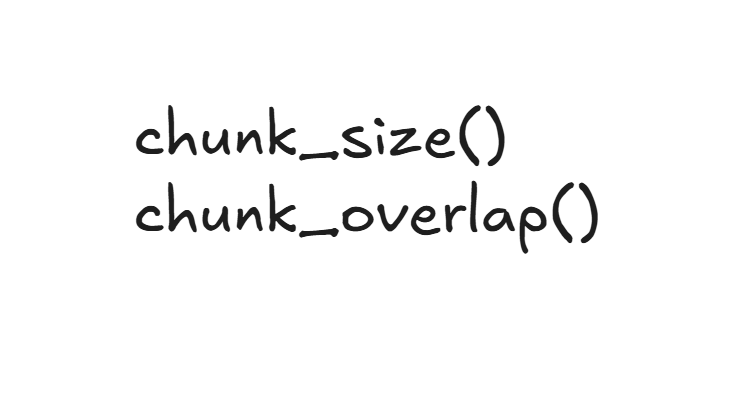 [Python] CharacterTextSplitter의 chunk_size와 chunk_overlap의 동작 과정