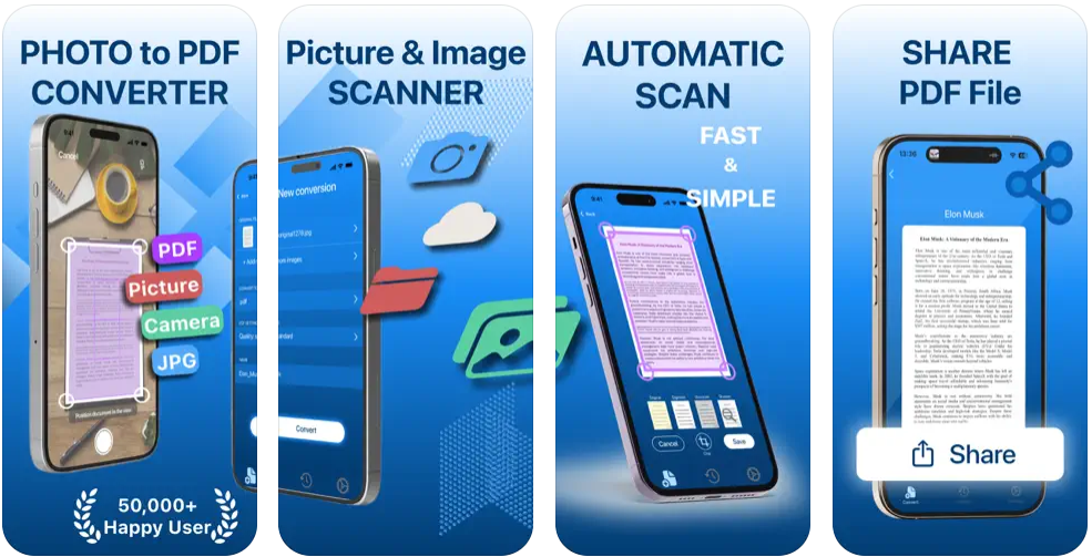 [IOS App] Photo to PDF Converter | Scan 무료