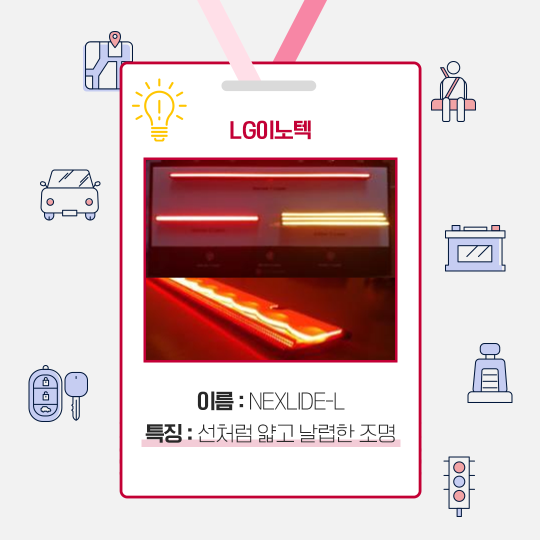 LG이노텍의 차량용 LED 모듈 부품 5형제를 소개합니다!