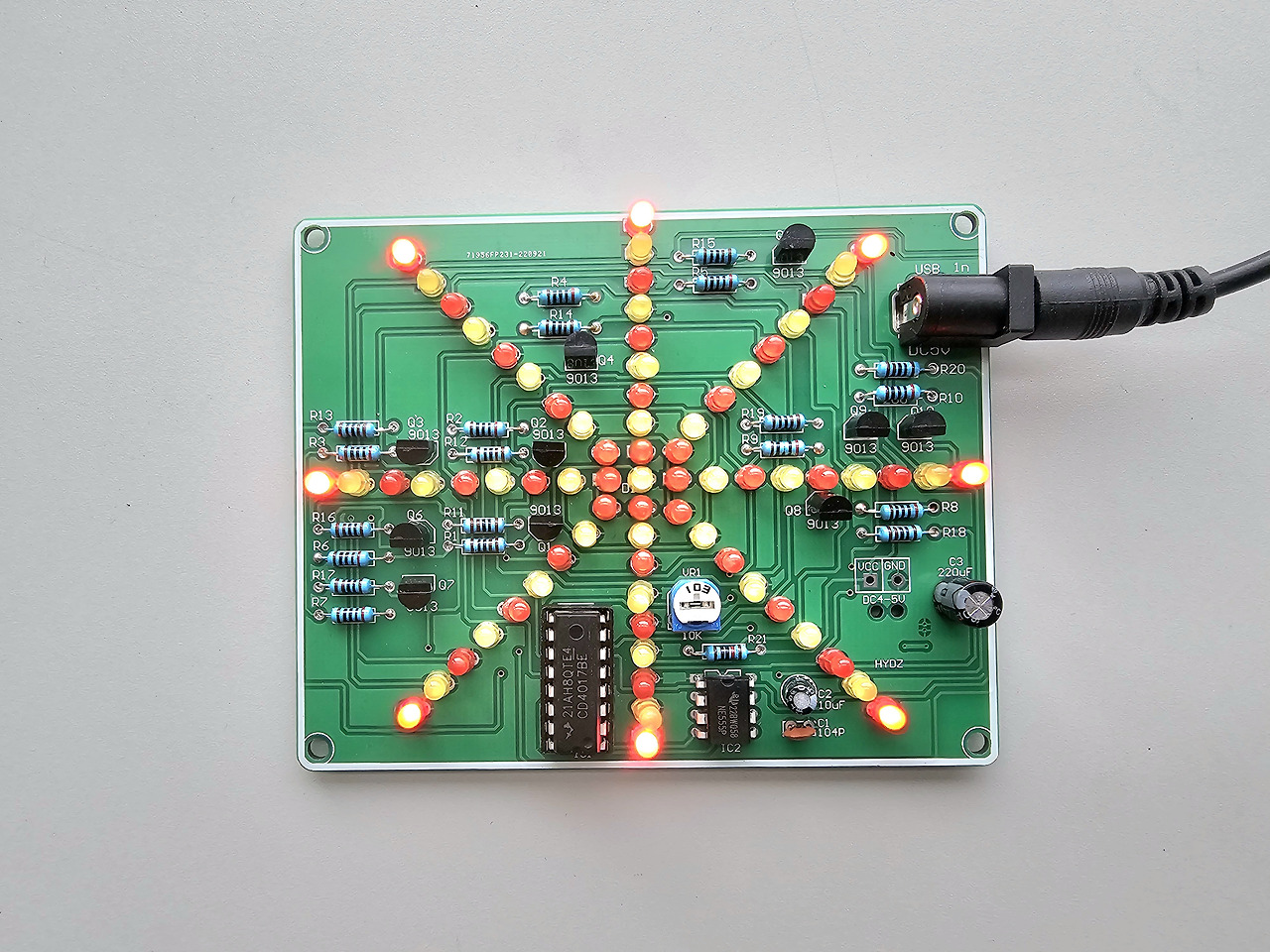 LED 점등 PCB