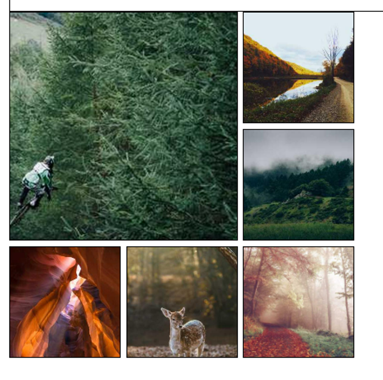[HTML, CSS] [실습] CSS Grid로 레이아웃 만들기 (grid-column, grid-row이용)
