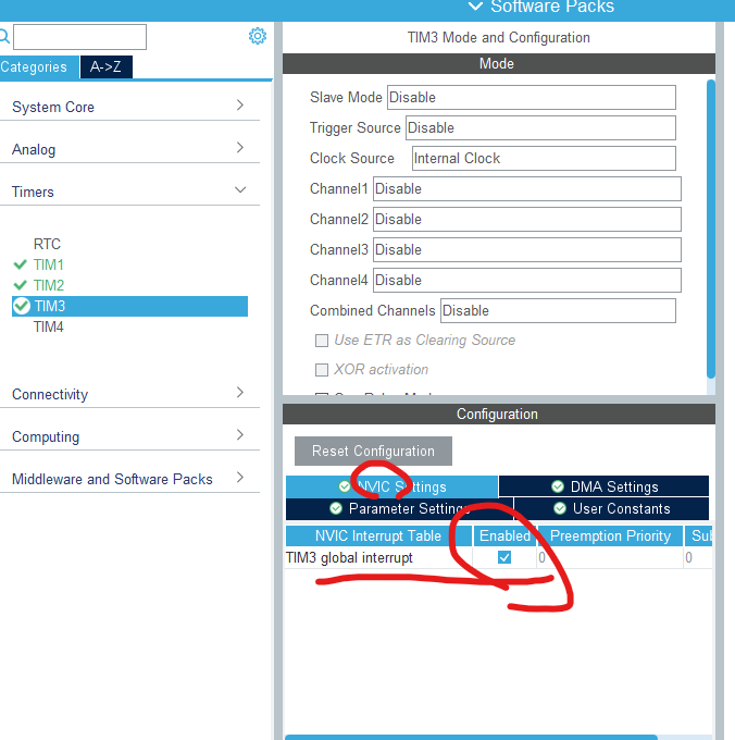 STM32F103 - TIMER 인터럽트 만들기