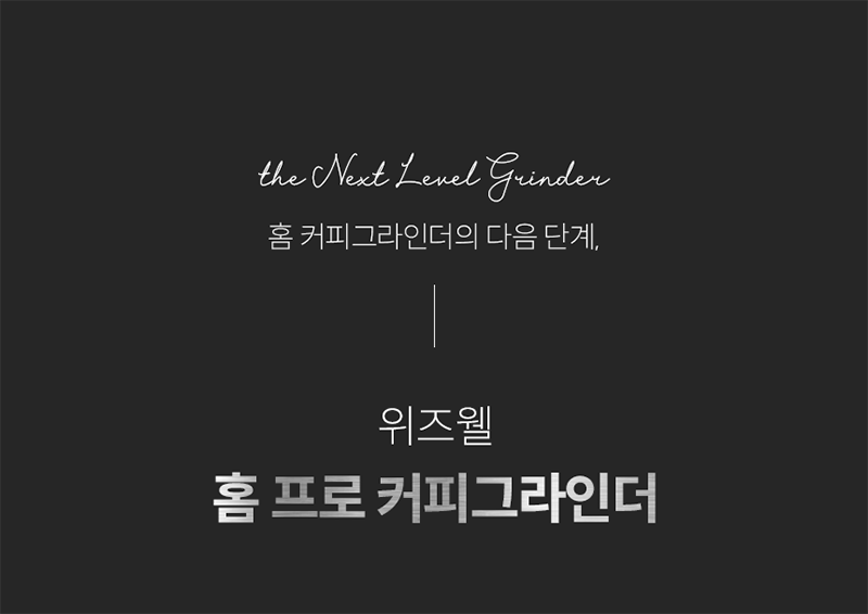09모아 위즈웰 커피그라인더 WSG9018