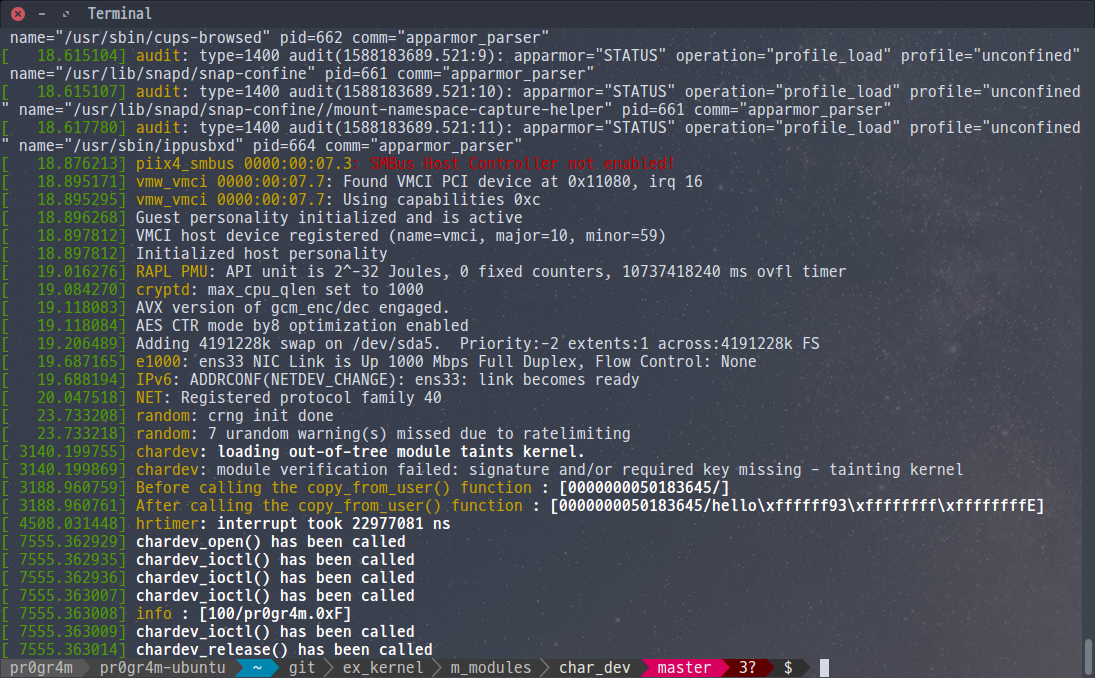 [Linux Kernel 5] Character Device Driver IOCTL