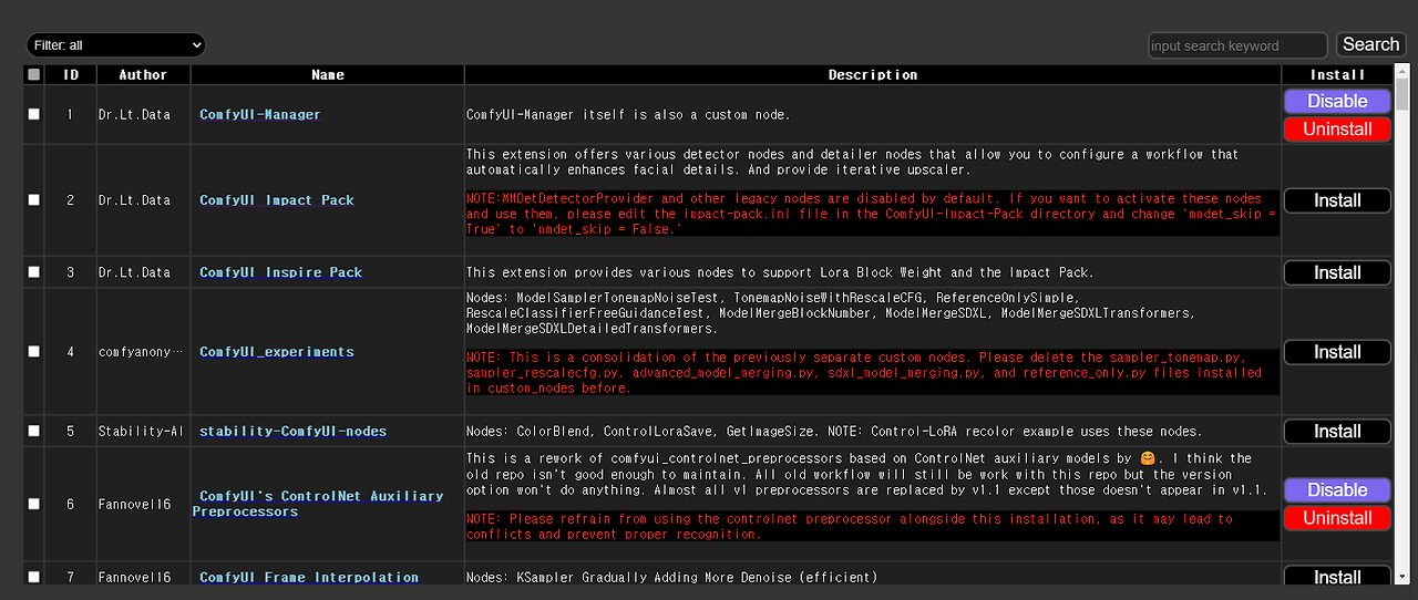 ComfyUI를 위한 유용한 정보
