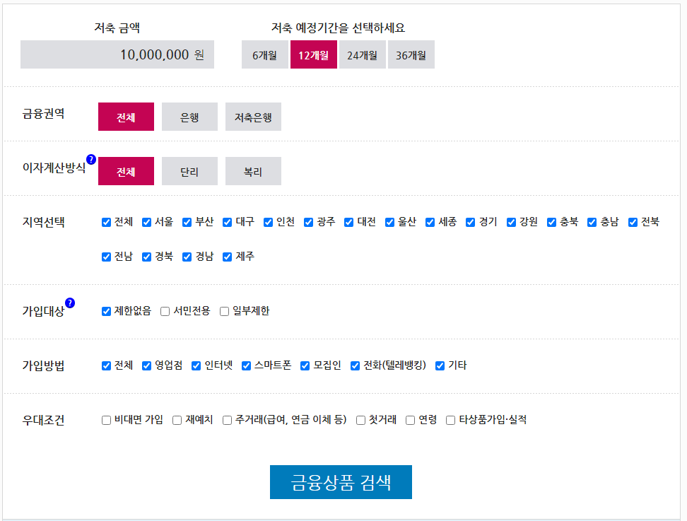 금융감독원 금융상품 한눈에 | 이자 높은 특판 예적금 찾는 방법 3 ywAAAAAAQABAAACAUwAOw==