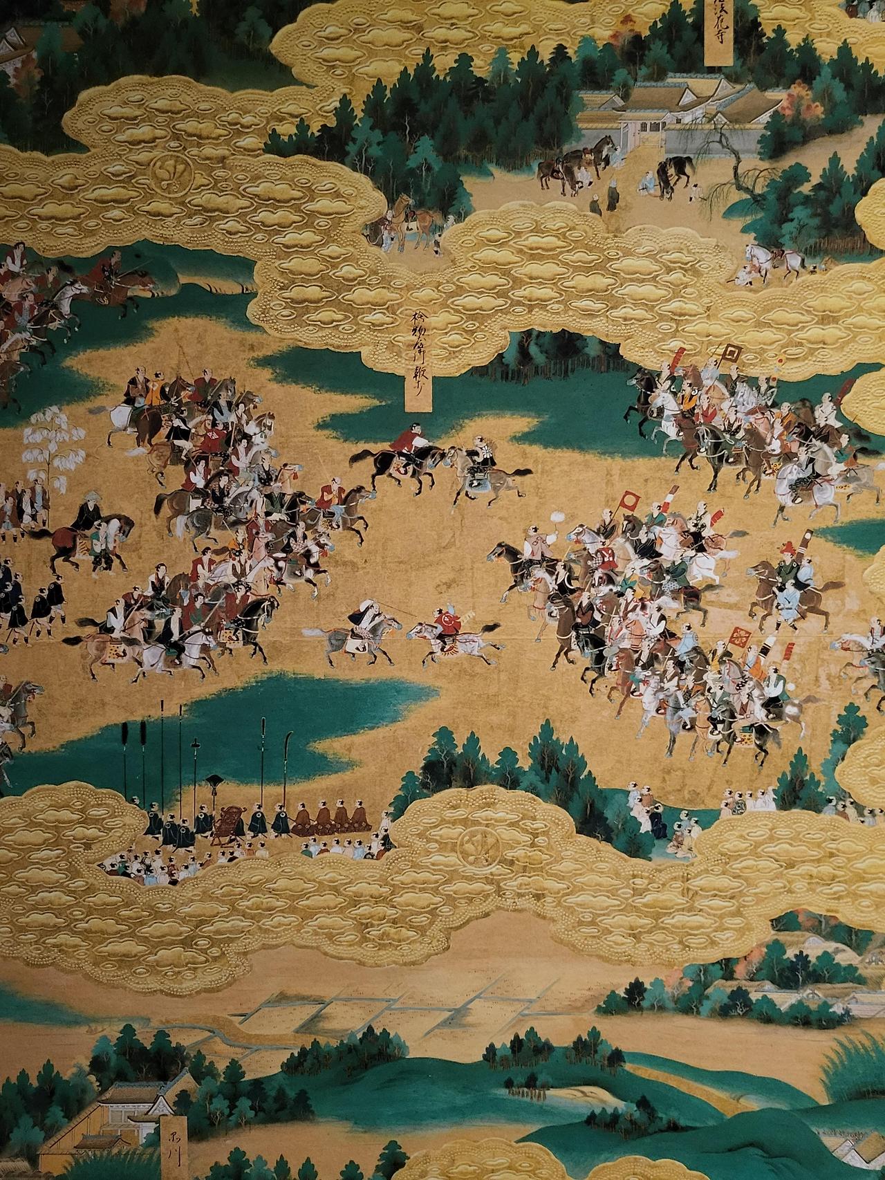 에도병풍(2) 제1폭