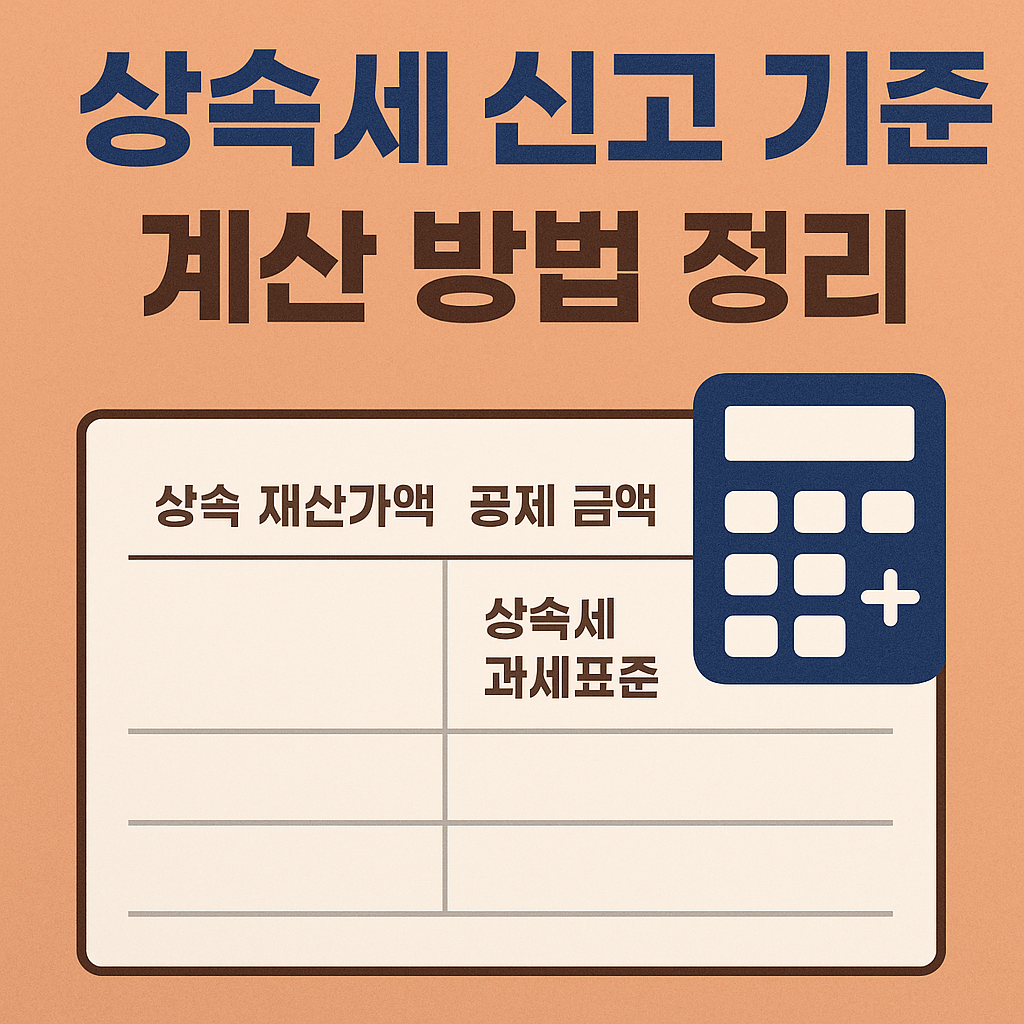 2025 상속세 면제 한도액 자녀 배우자 상속 얼마까지 가능할까?