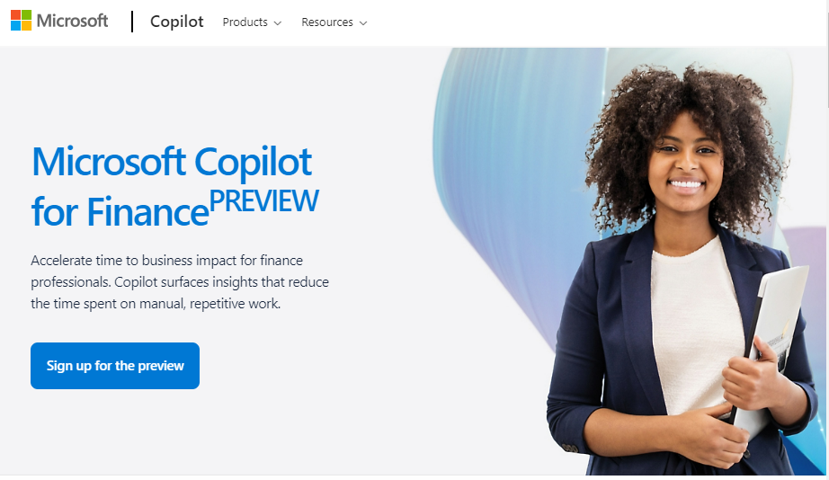 Copilot for Finance