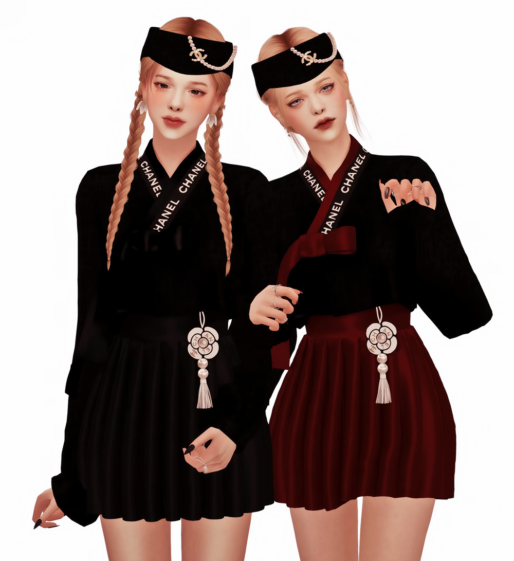 chanel hanbok