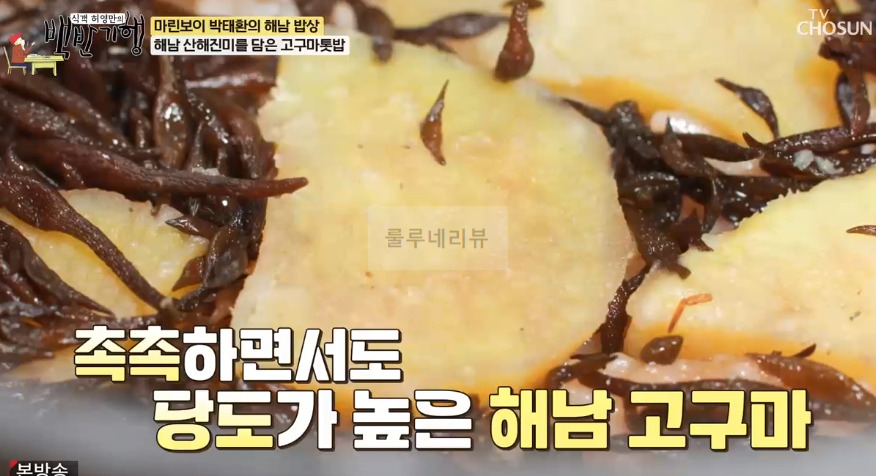 백반기행 박태환 해남 밥상, 해조류 한 상, 해조류 코스, 매생이국, 고구마톳밥 파는 식당 가게 어디? 9 ywAAAAAAQABAAACAUwAOw==