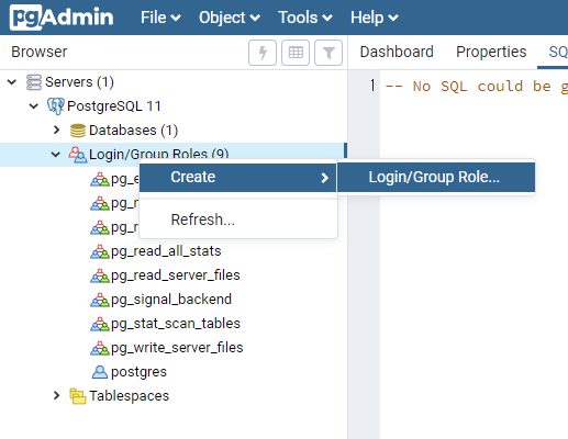 django aws postgresql host