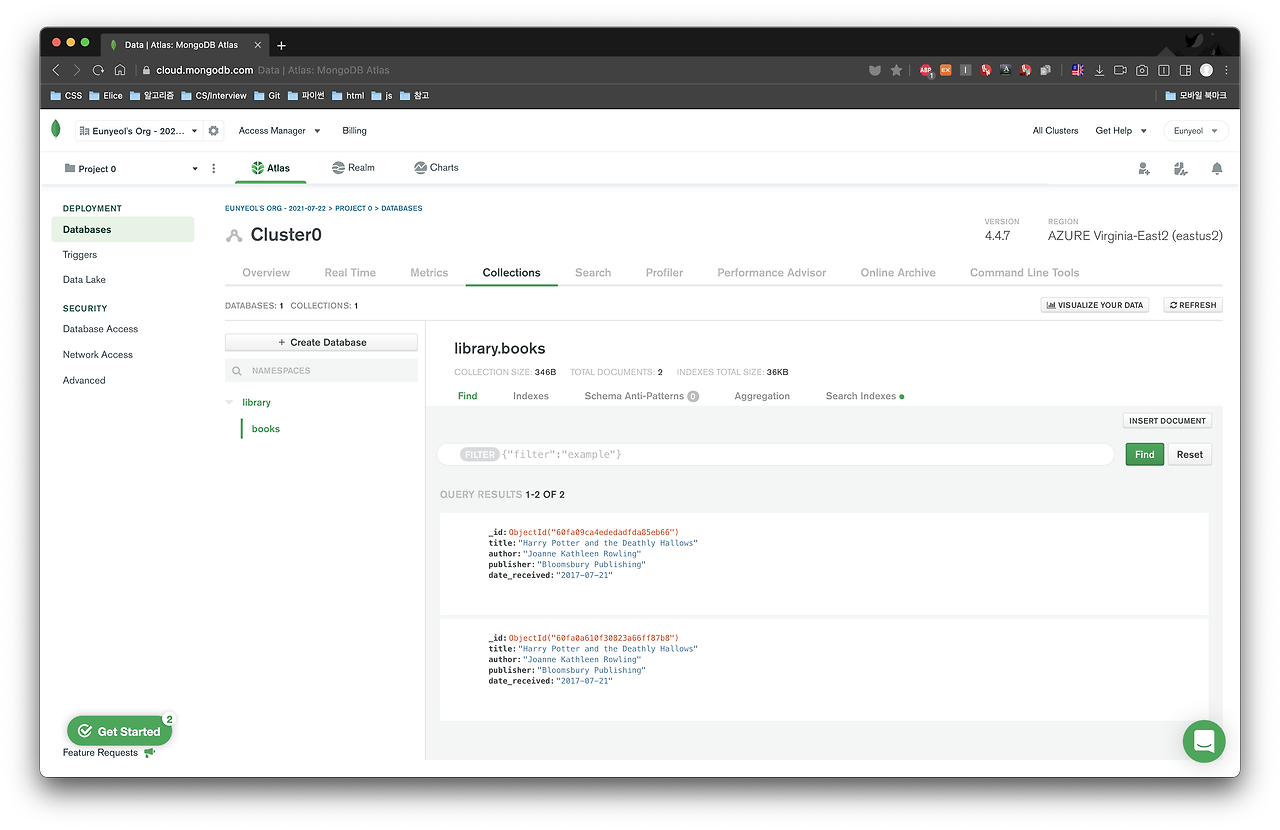 mongodb mac os