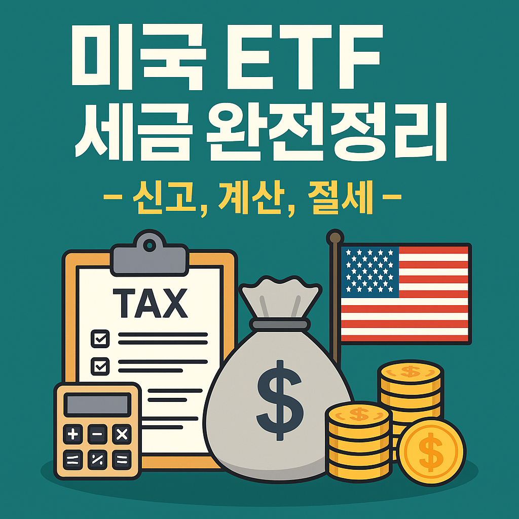 미국 ETF 세금 – 신고, 계산, 절세까지 완전정리
