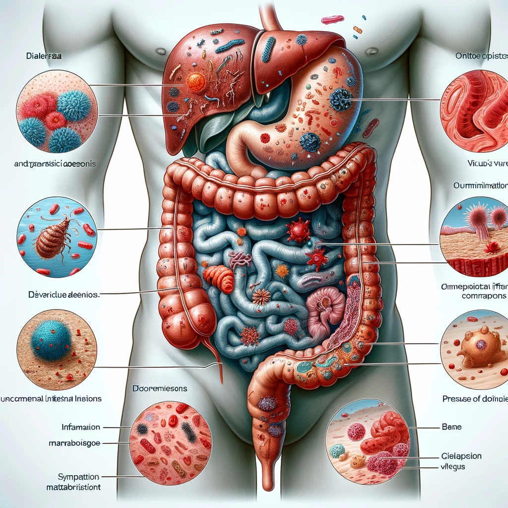 A08.5 기타 명시된 장감염(Other specified intestinal infections)