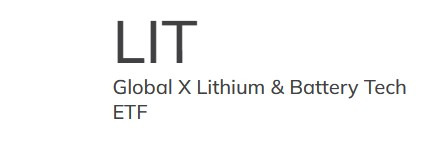 전기차 및 자율주행 ETF (LIT, DRIV) 2 LIT