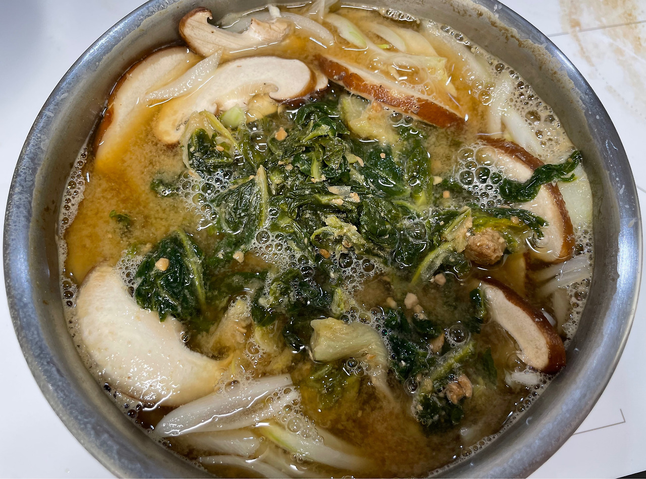 우거지 된장국 맛있게 끓이는 방법 황금레시피