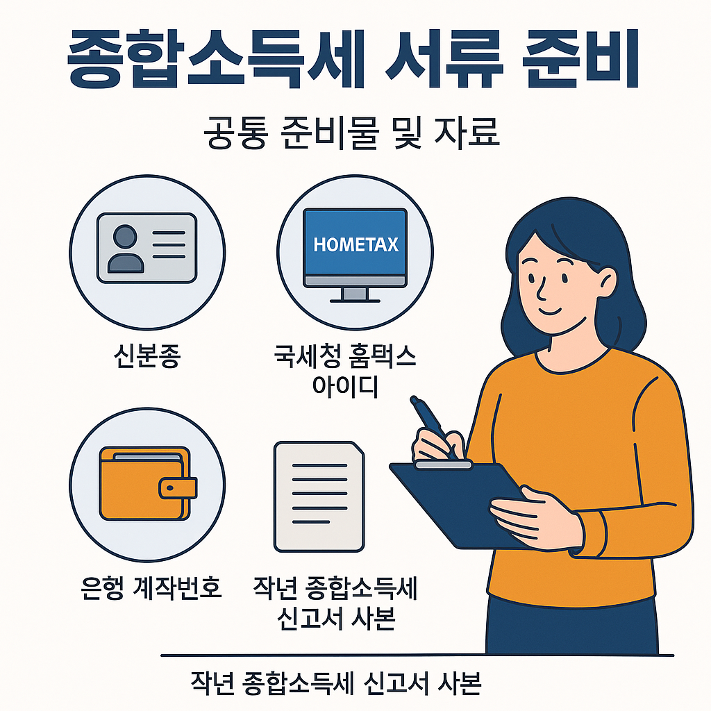 종합소득세 서류 준비 개요
