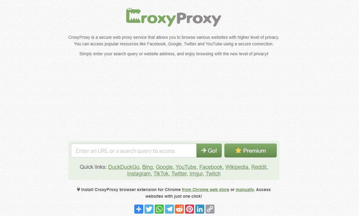 CroxyProxy YouTube 사용 방법: 프록시로 유튜브 차단 해제