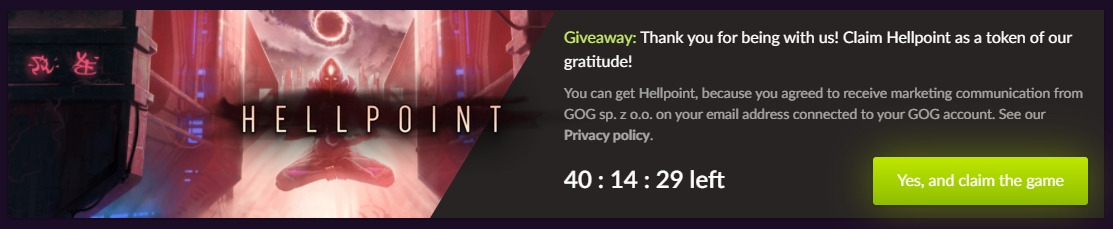 hellpoint free gog