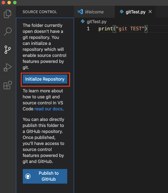 git visual studio code