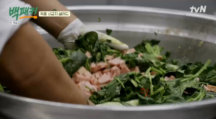 백패커 즉흥 시금치 샐러드 만들기 - 백종원 레시피 9 ywAAAAAAQABAAACAUwAOw==