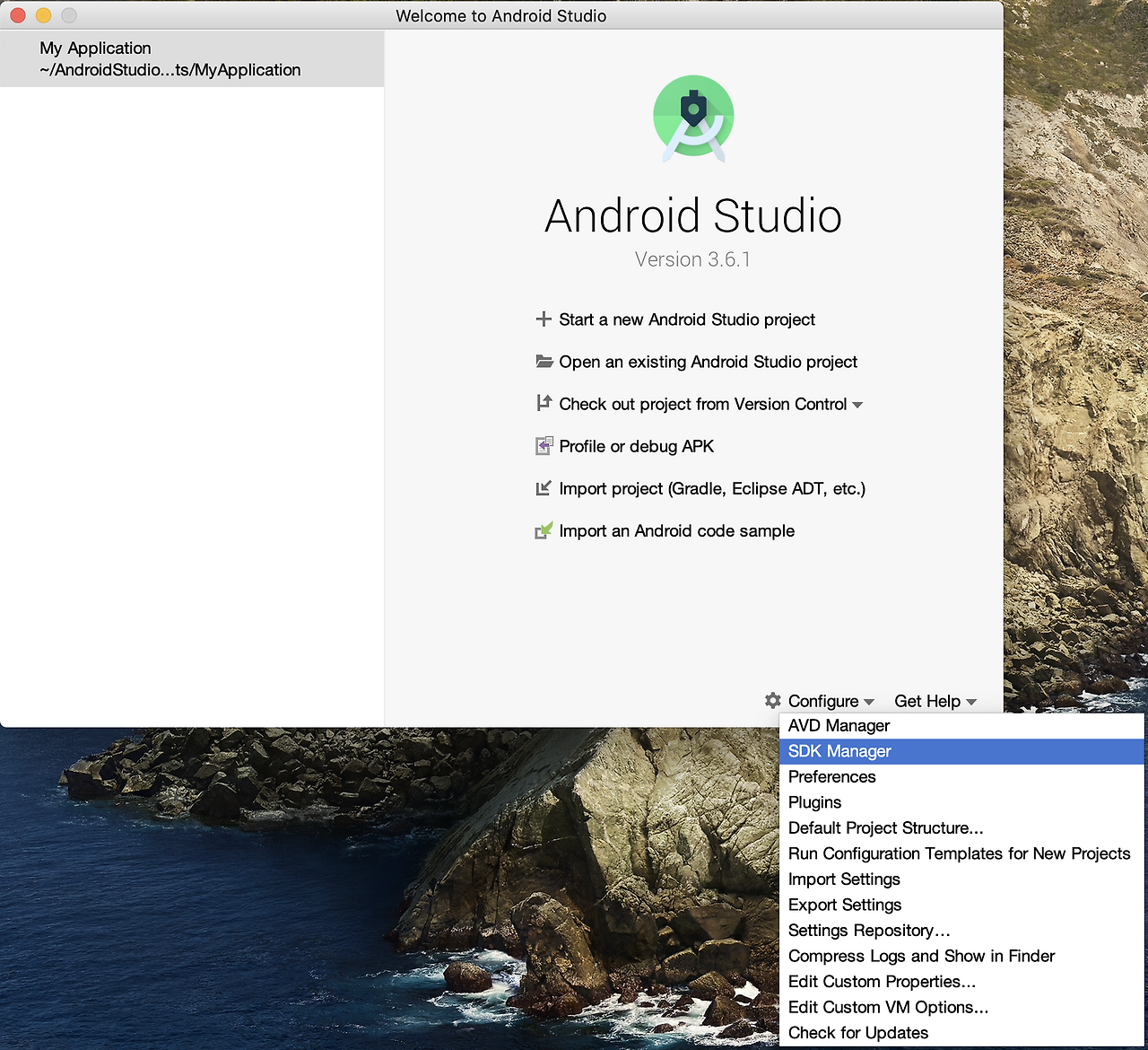 jdk location android studio mac