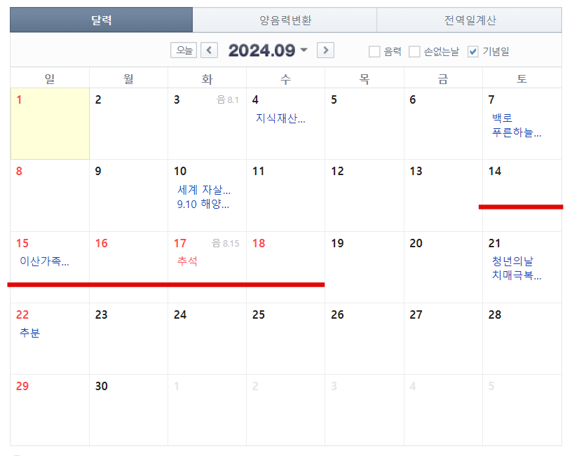 2024년, 2025년, 2026년 설·추석 황금연휴는? 2 ywAAAAAAQABAAACAUwAOw==