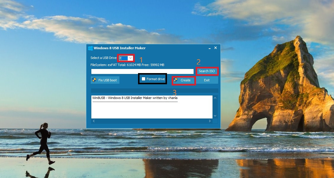 win8usb installer maker incorrect function