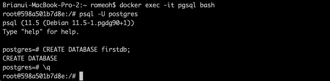 Postgresql