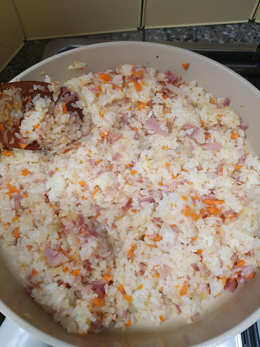 야매요리 아란치니 만들기(와인안주, 연말 파티메뉴 추천) 6 볶음밥