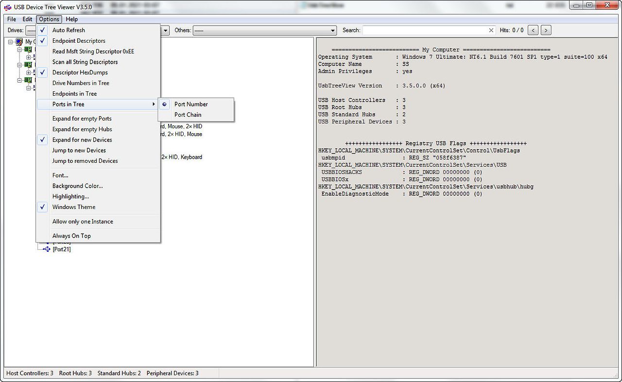 for ipod instal USB Device Tree Viewer 3.8.6