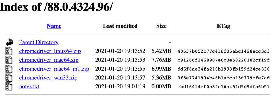 where does brew install chromedriver