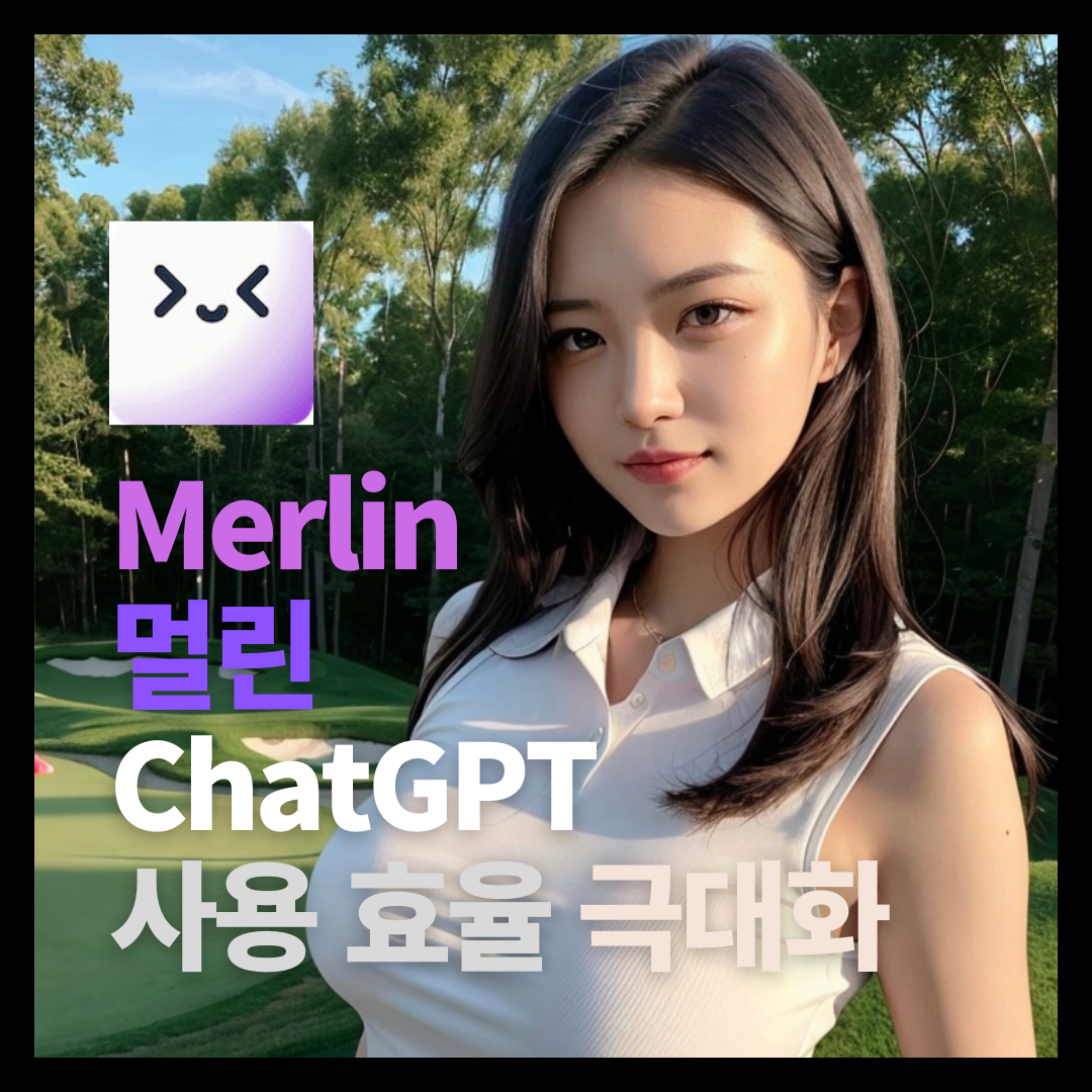 ChatGPT 사용 효율 높여주는 확장 프로그램 멀린(Merlin) 1 멀린(Merlin)