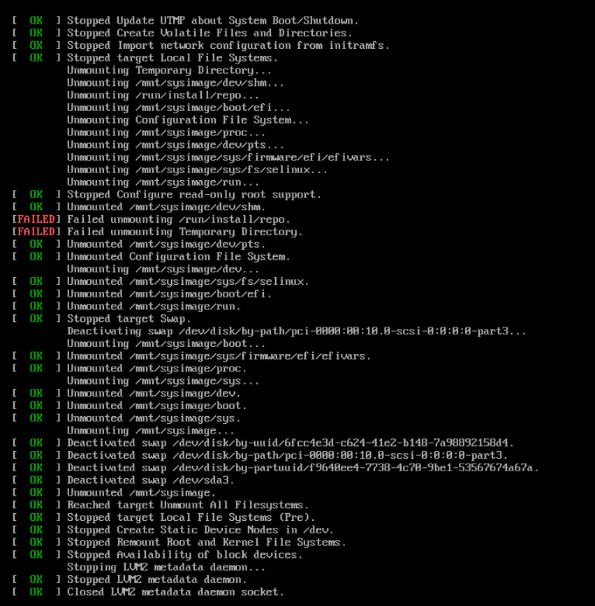 Centos 7.4 V2V Failed to open \EFI\BOOT\grubx64.efi Not Found 에러 조치 방법