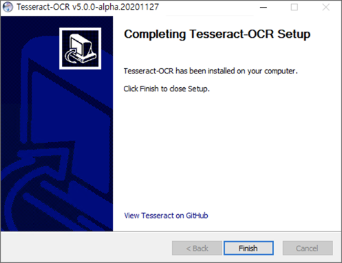Tesseract OCR 사용하기 (with python on Windows)