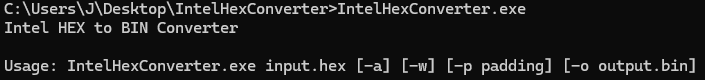 C++] Intel hex to bin 변환 프로그램 (TI C2000 시리즈)
