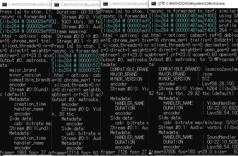 ffmpeg images to video 60 fps windows