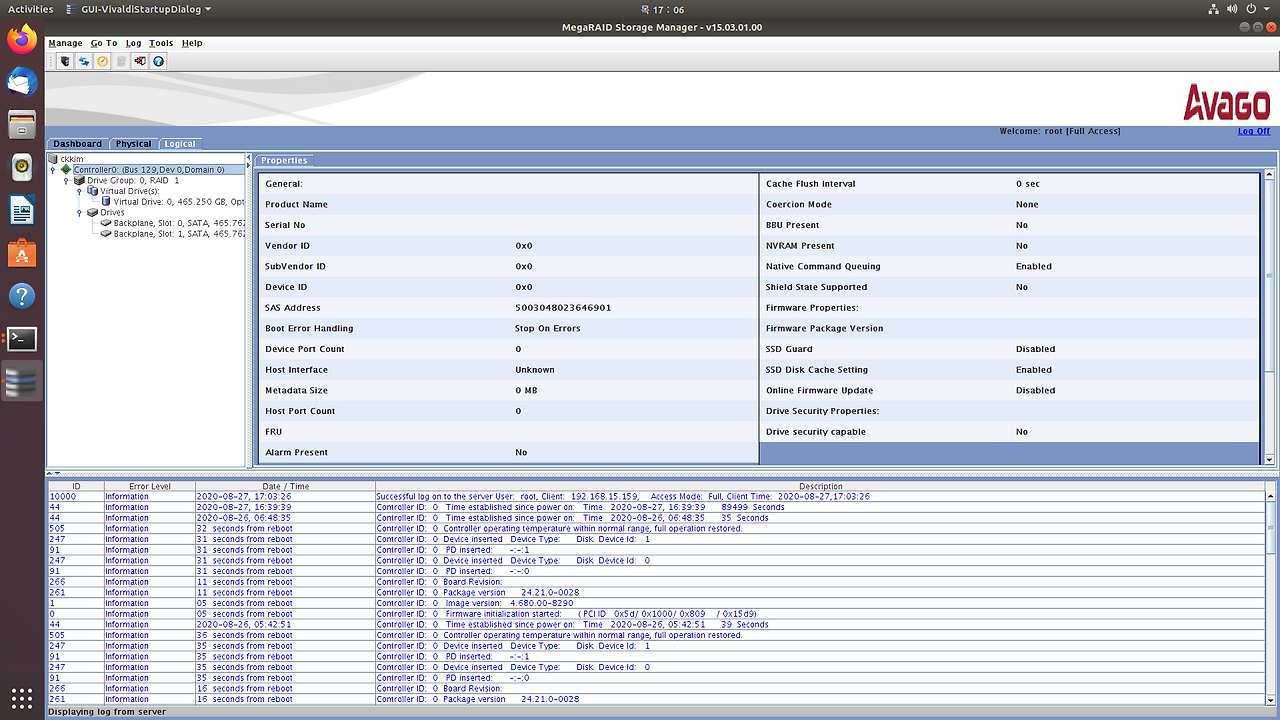 lsi megaraid storage manager 13.11.06