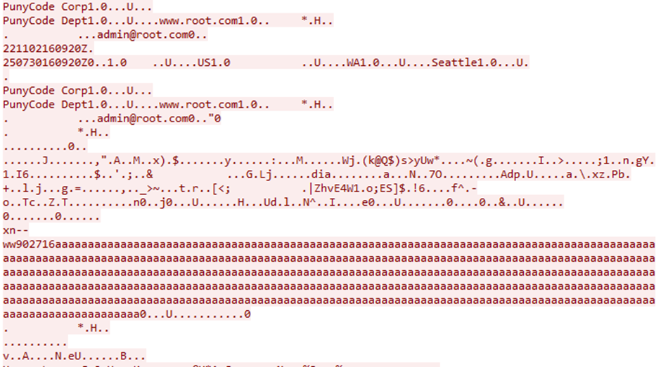 주식회사 로버무트 블로그 OPENSSL X509 인증서 취약점