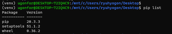 Python virtualenv && requirement.txt 사용법 :: ugonfor.
