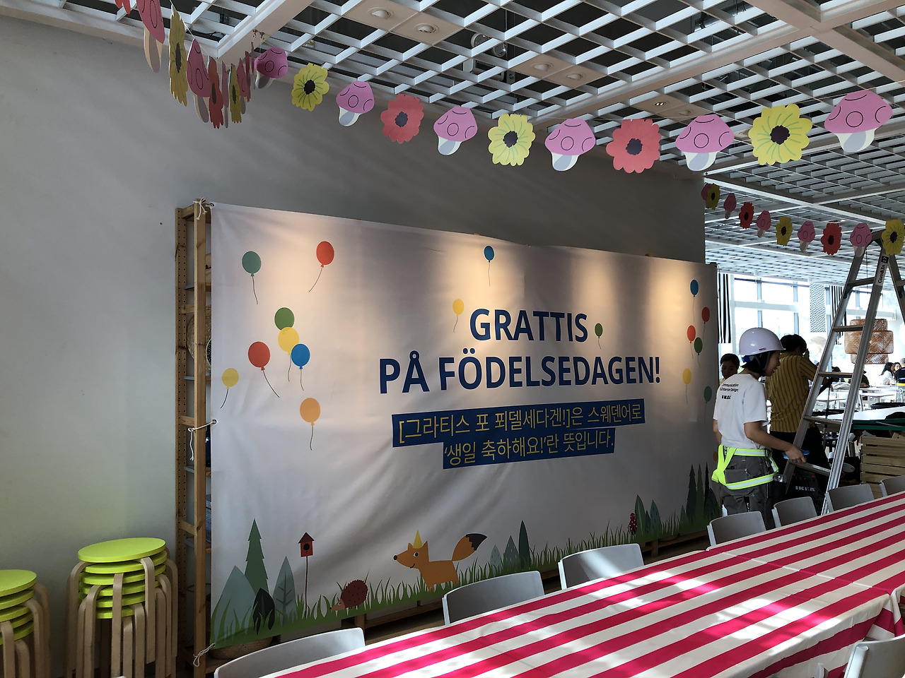 IKEA Birthday party in IKEA Goyang