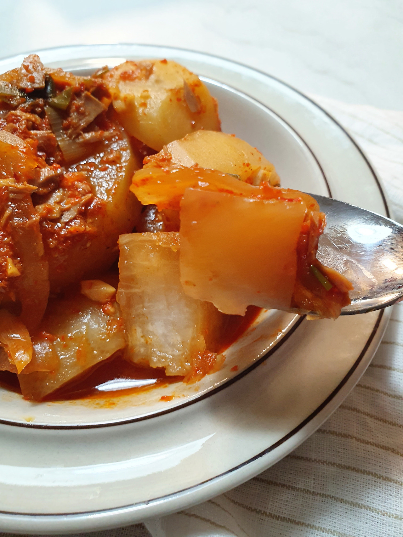 맛있는 겨울 무,밥도둑 참치 무조림 황금레시피 21 ywAAAAAAQABAAACAUwAOw==