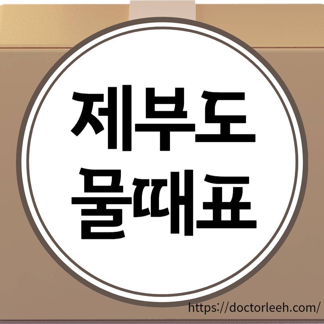 제부도 물때표, 바다날씨표 보는 법, 제부도 가기 전 꼭 물때표 확인해야하는 이유!