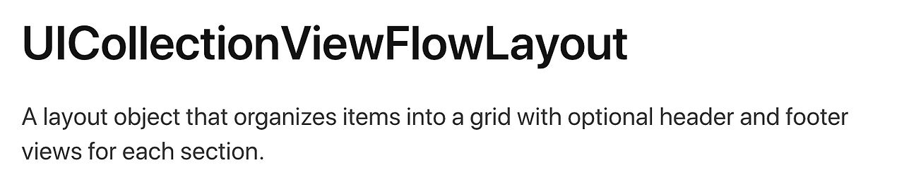 UICollectionView 살펴보기3 (UICollectionViewFlowLayout ...
