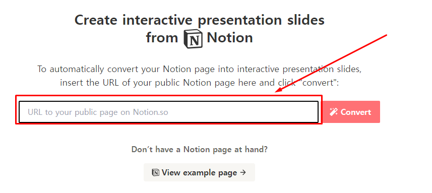 Notion(노션)페이지를 프레젠터이션 모드로 컨버팅 해 주는 사이트 6 ywAAAAAAQABAAACAUwAOw==