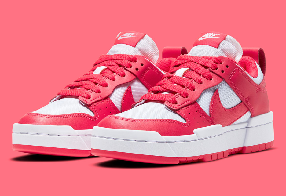 nike wmns dunk low disrupt siren red
