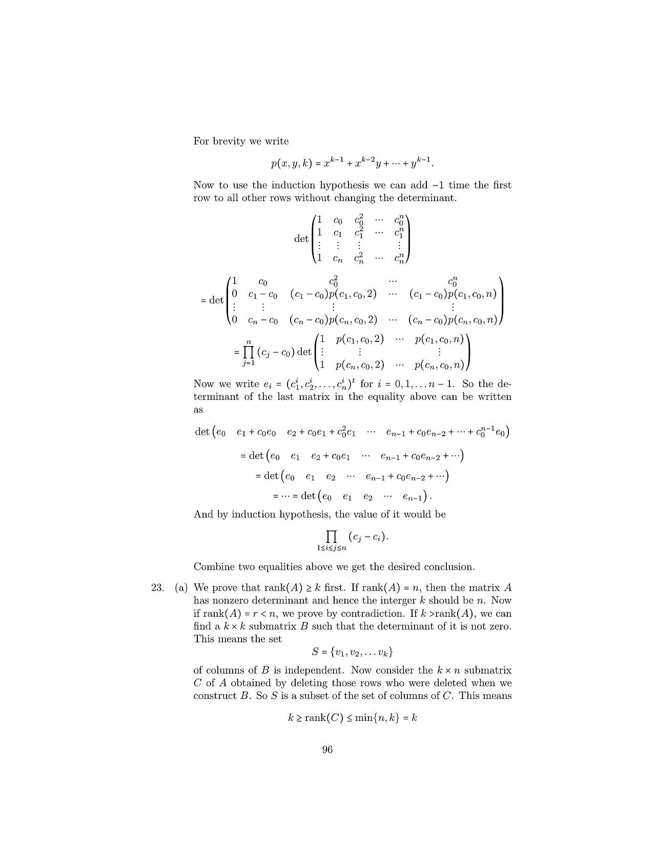 Solutions to linear algebra stephen h friedberg fourth edition
